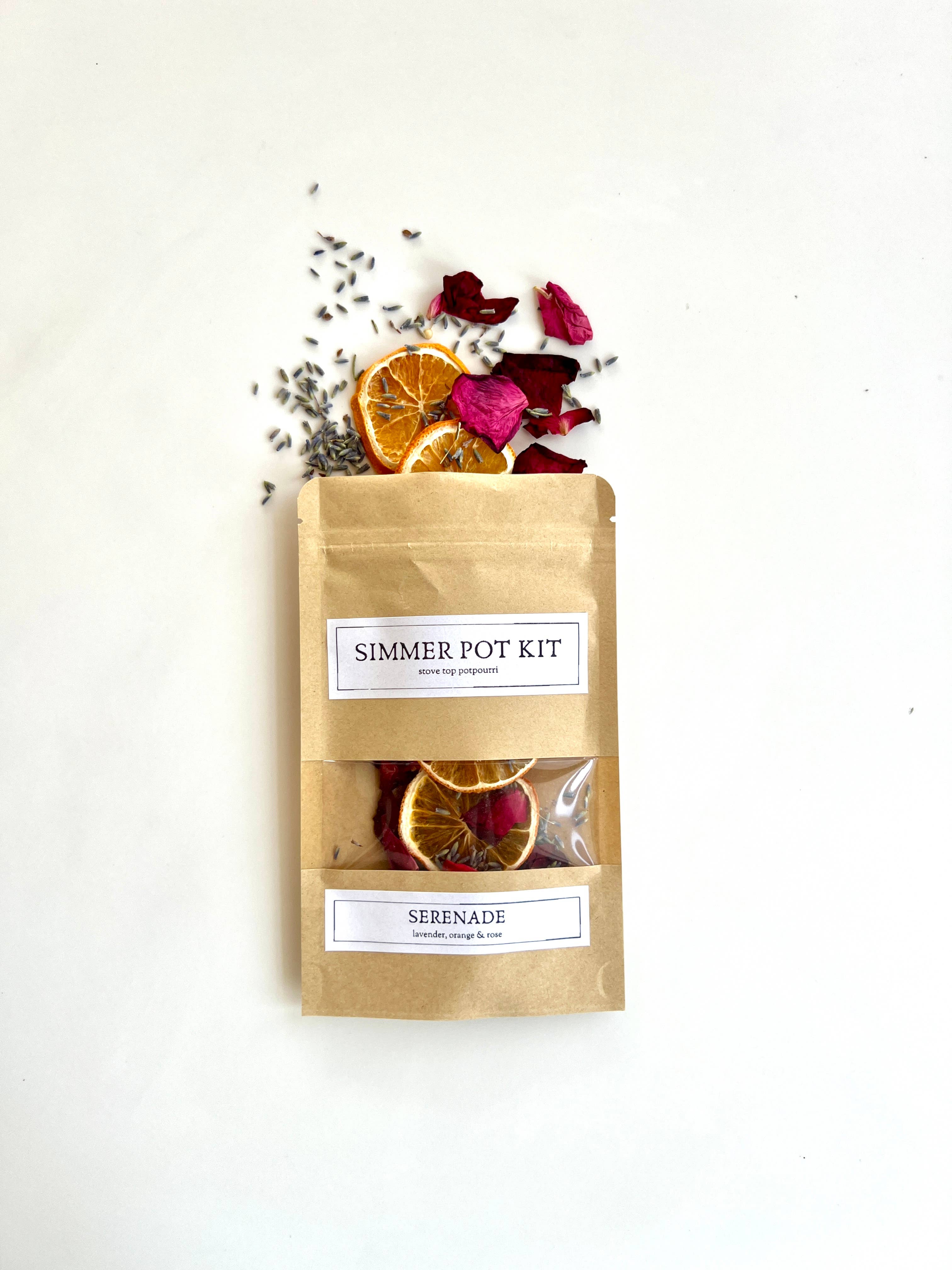 Serenade - Simmer Pot Kit - Lavender, Orange & Rose