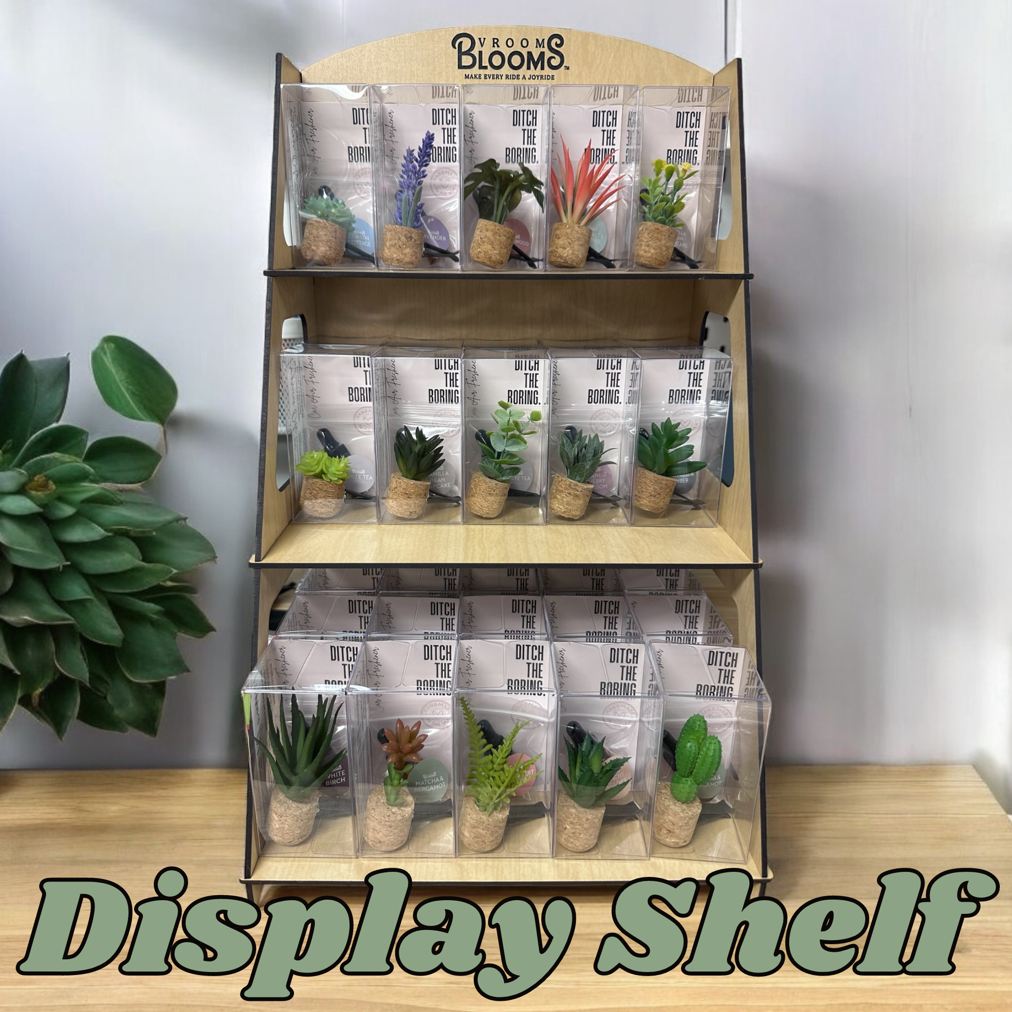 Vroom Bloom Car Plant Diffusers / Air Fresheners