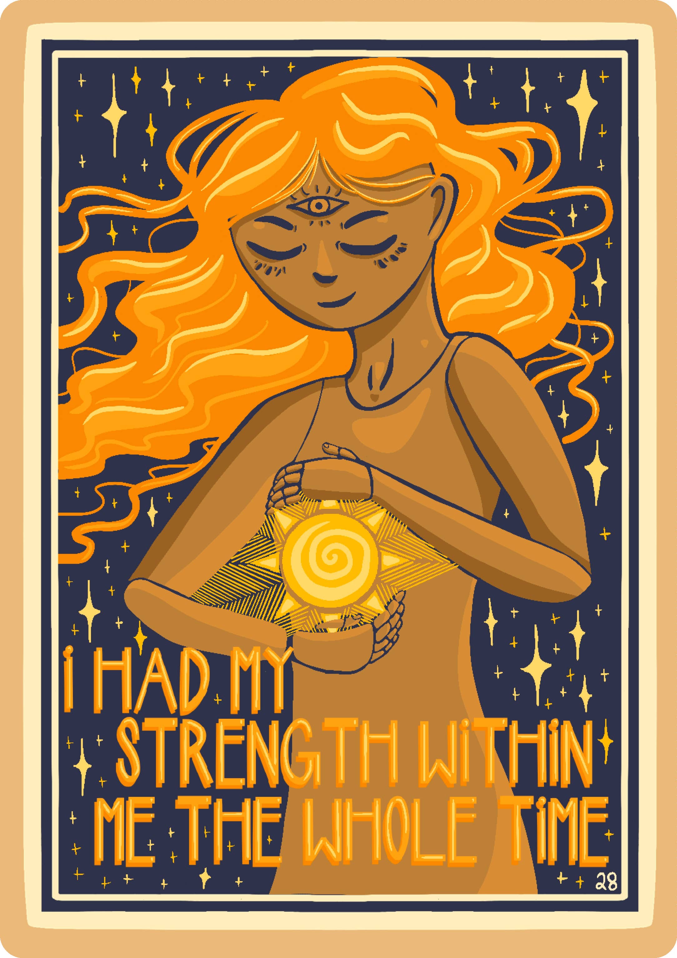 Sun-Steeped: Affirmation Deck: 54 Cards & Guidebook