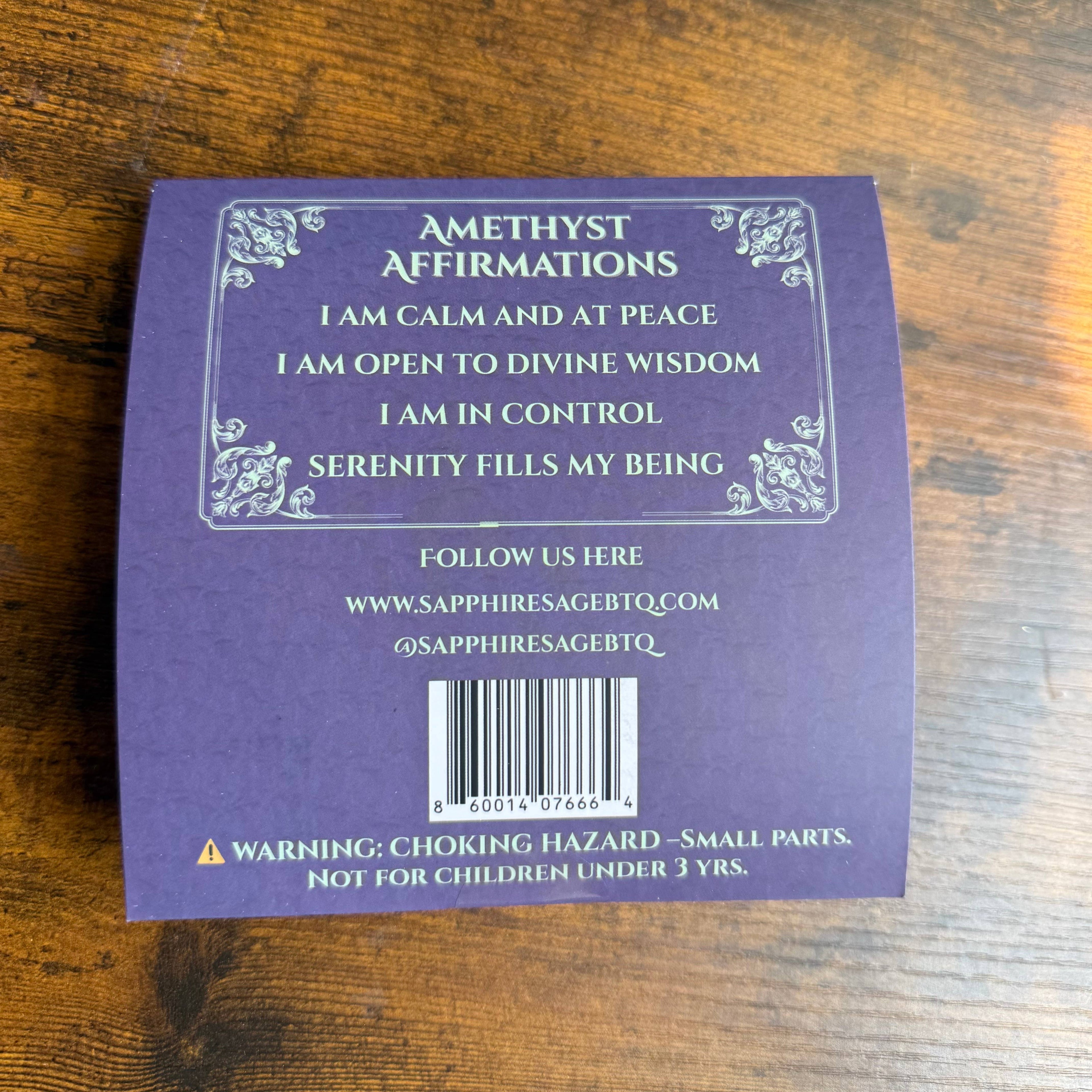 Crystal Bookmark – Amethyst