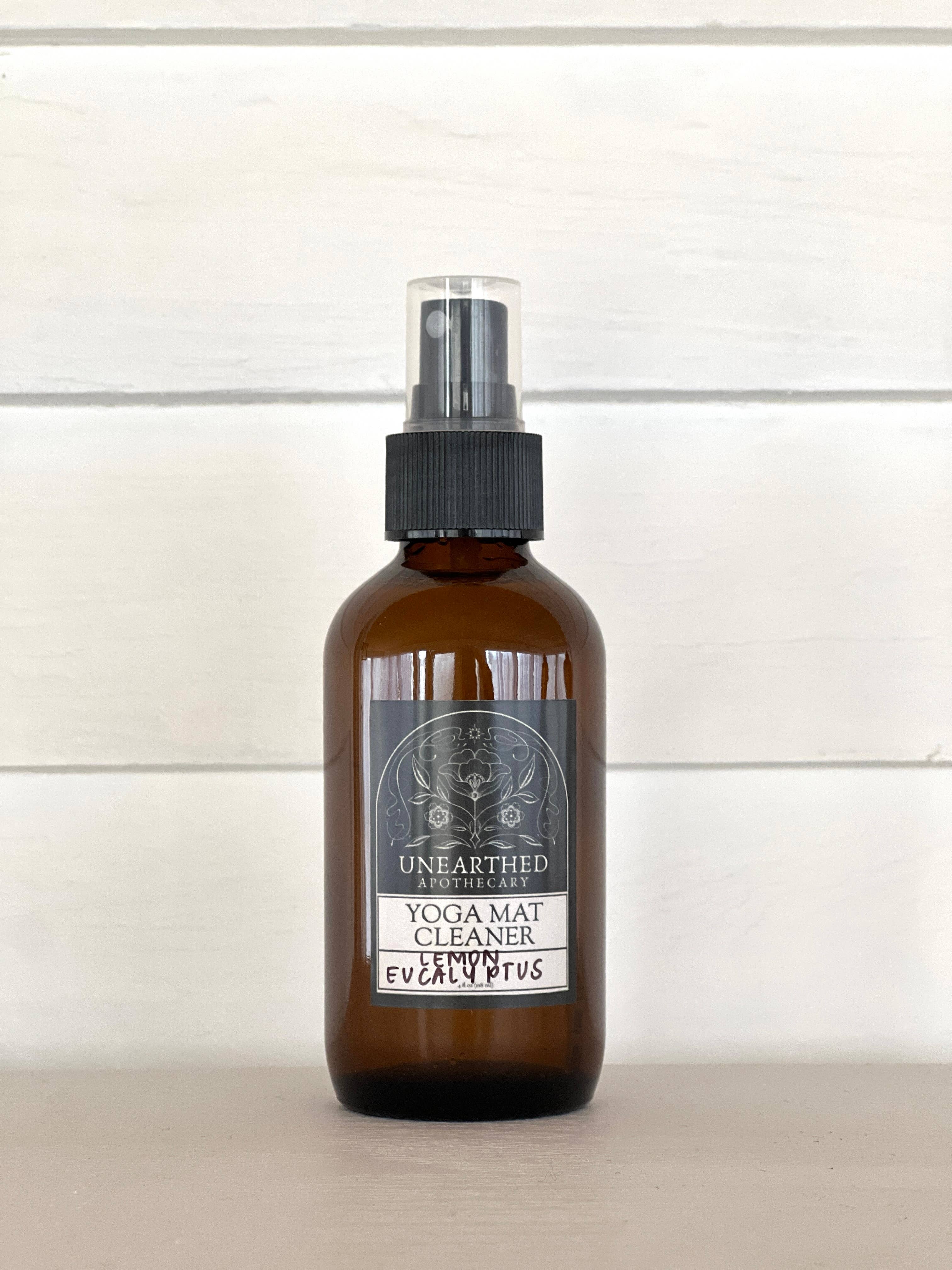 Yoga Mat Cleaning Spray 4 oz - Natural Cleaner Safe for Yoga: Lavender