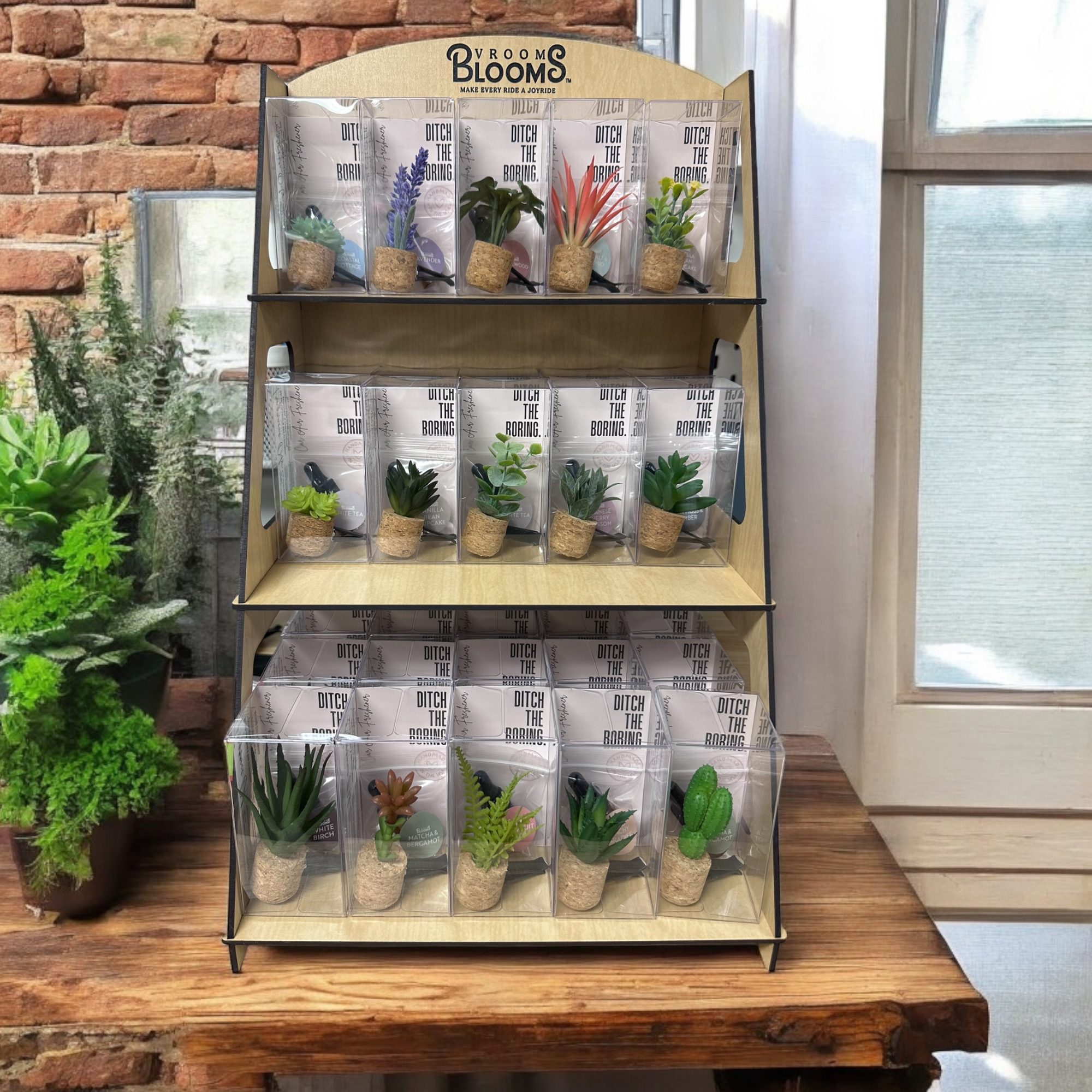 Vroom Bloom Car Plant Diffusers / Air Fresheners