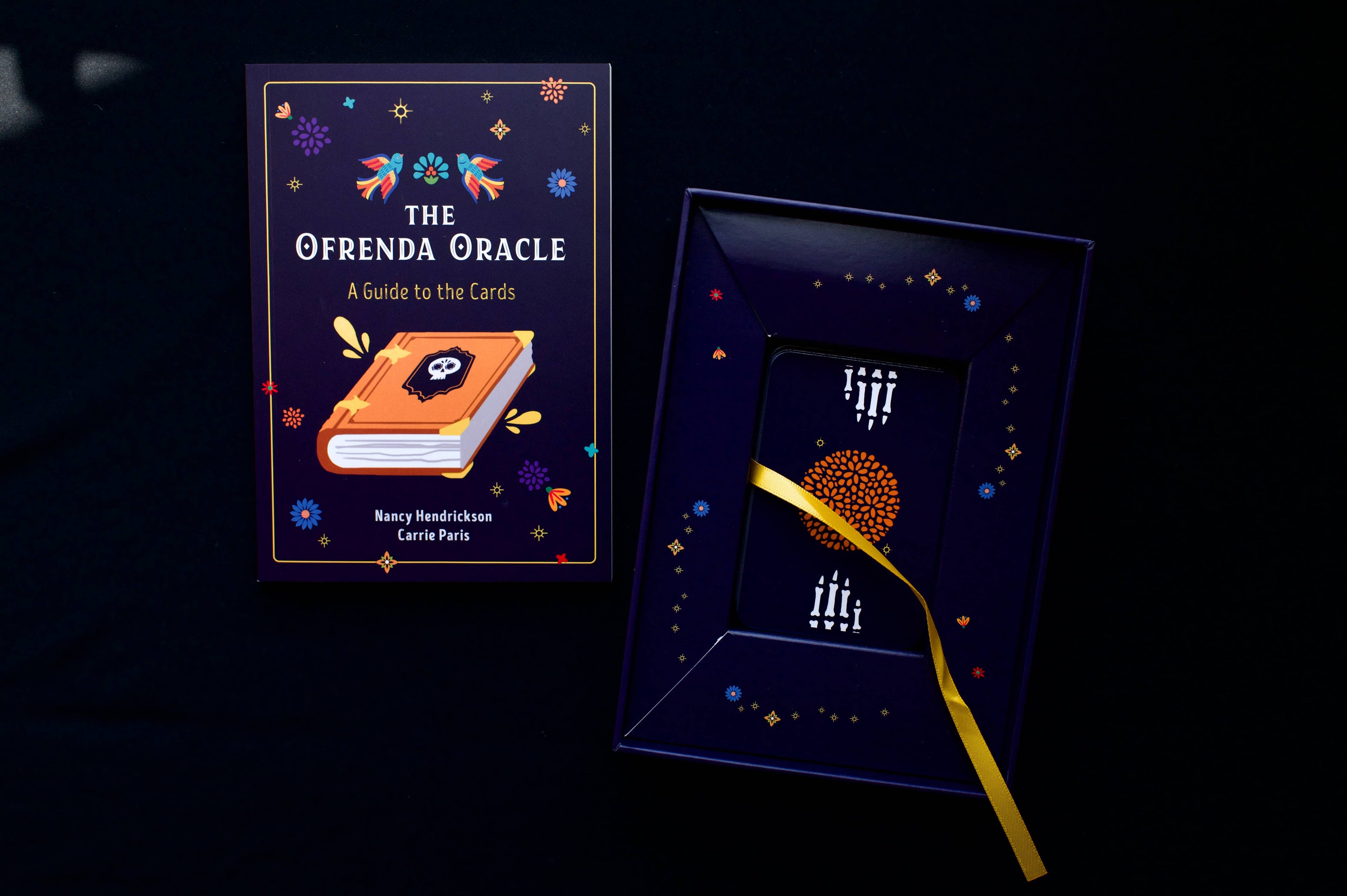 The Ofrenda Oracle: Day of the Dead- 60 Cards & 136-Pg Book