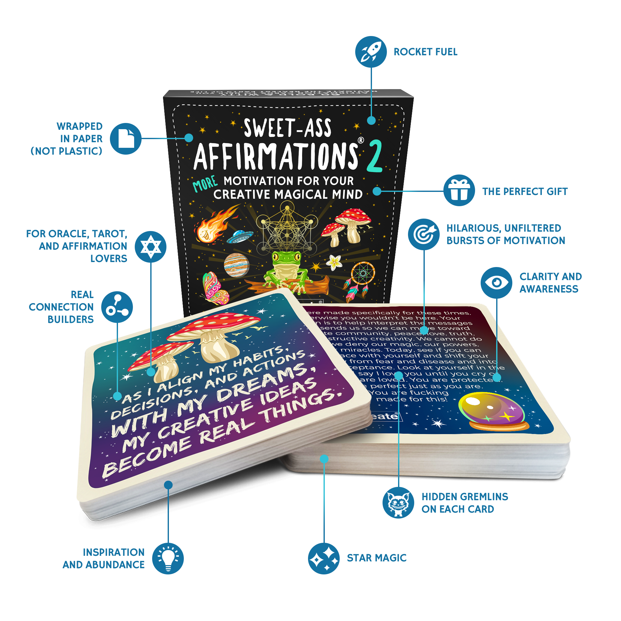 Sweet-Ass Affirmations 2 Deck