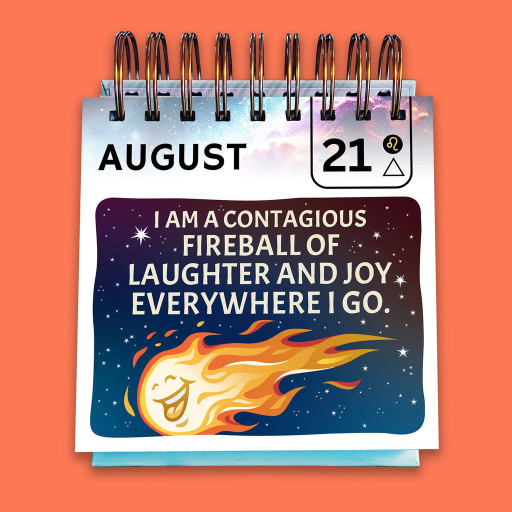 Sweet-Ass Affirmations Desktop Calendar 2025 & Beyond