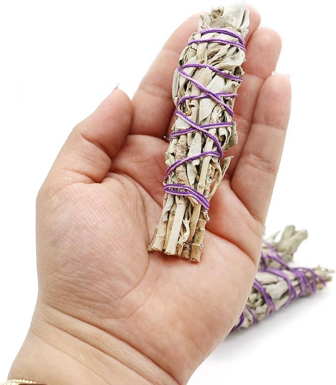 Mini White Sage Smudge Stick (4 in.)