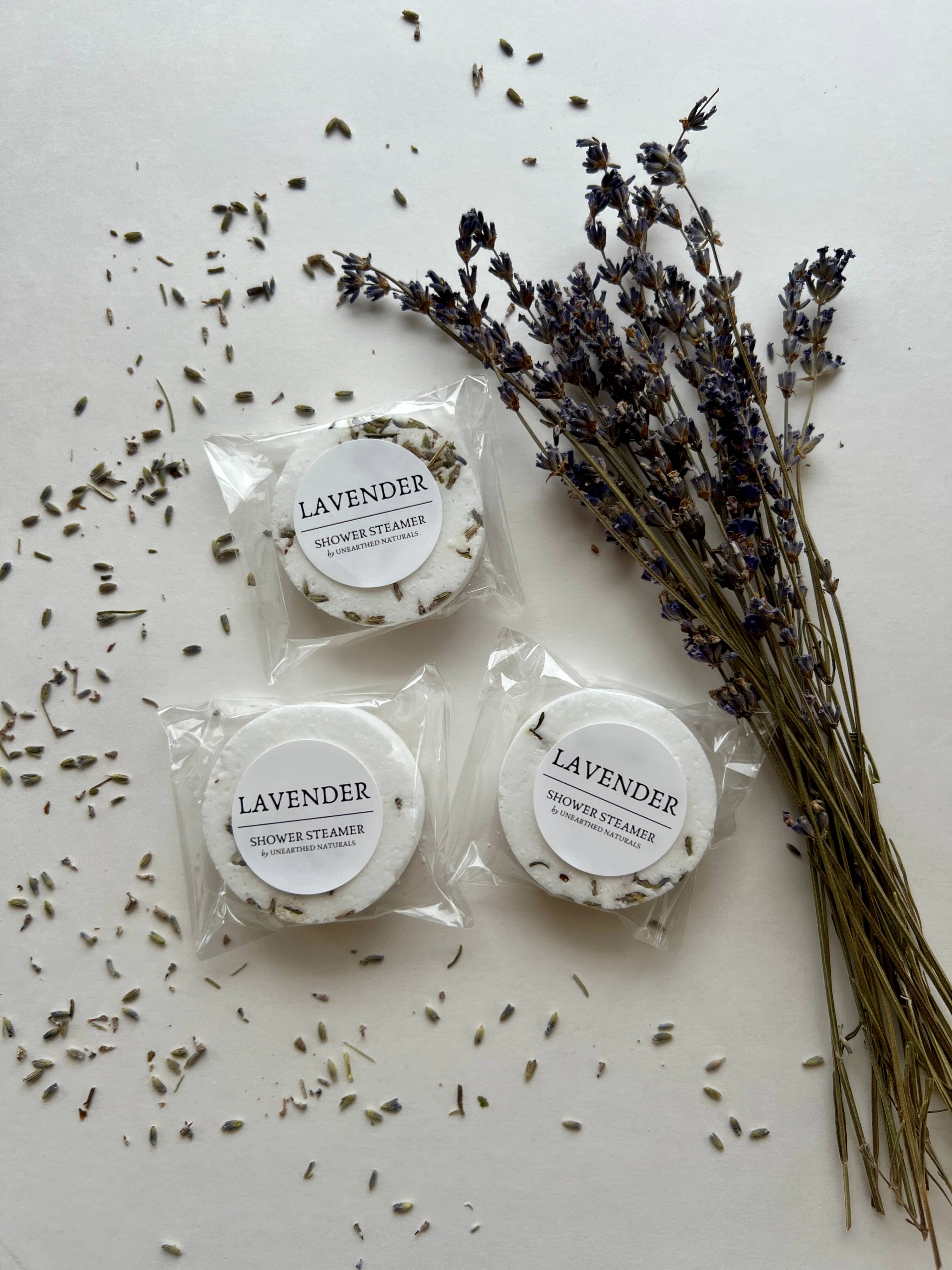 Lavender Shower Steamers | Botanical Aromatherapy