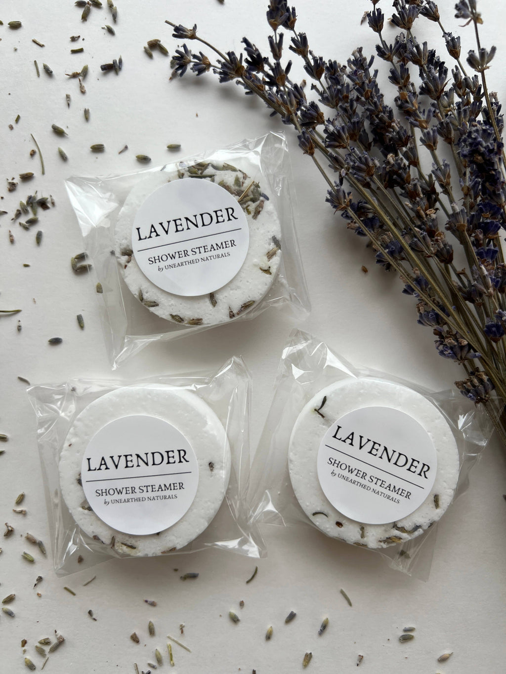 Lavender Shower Steamers | Botanical Aromatherapy