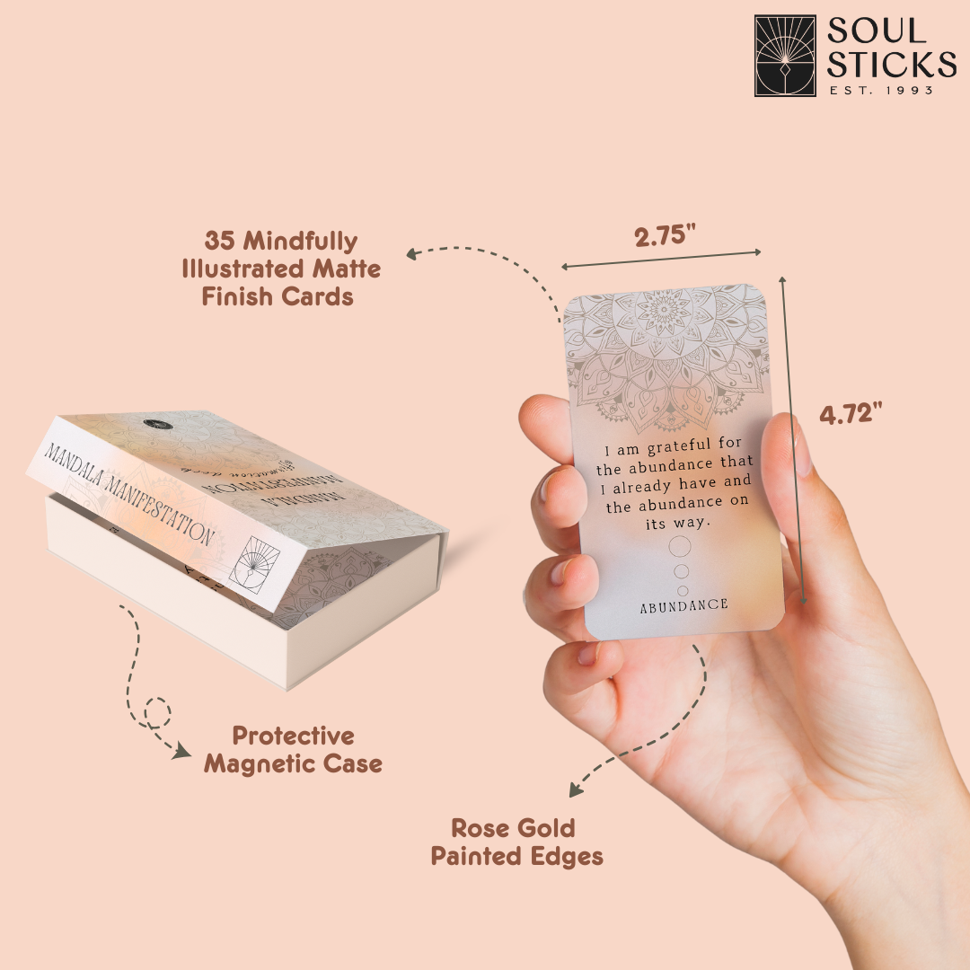 Mandala Manifestation Affirmations Card Deck