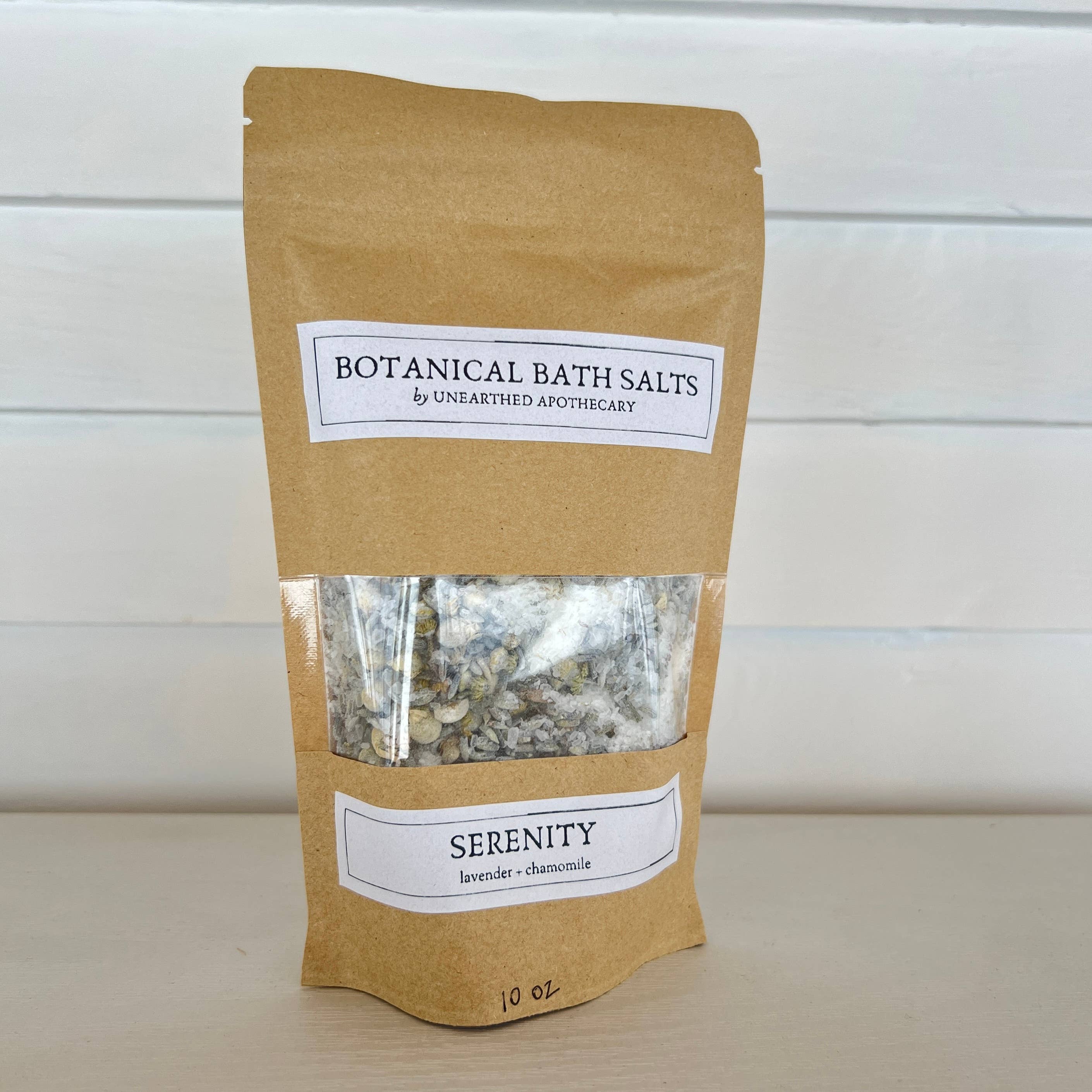 Serenity - Lavender and Chamomile Bath Salts | 10 oz