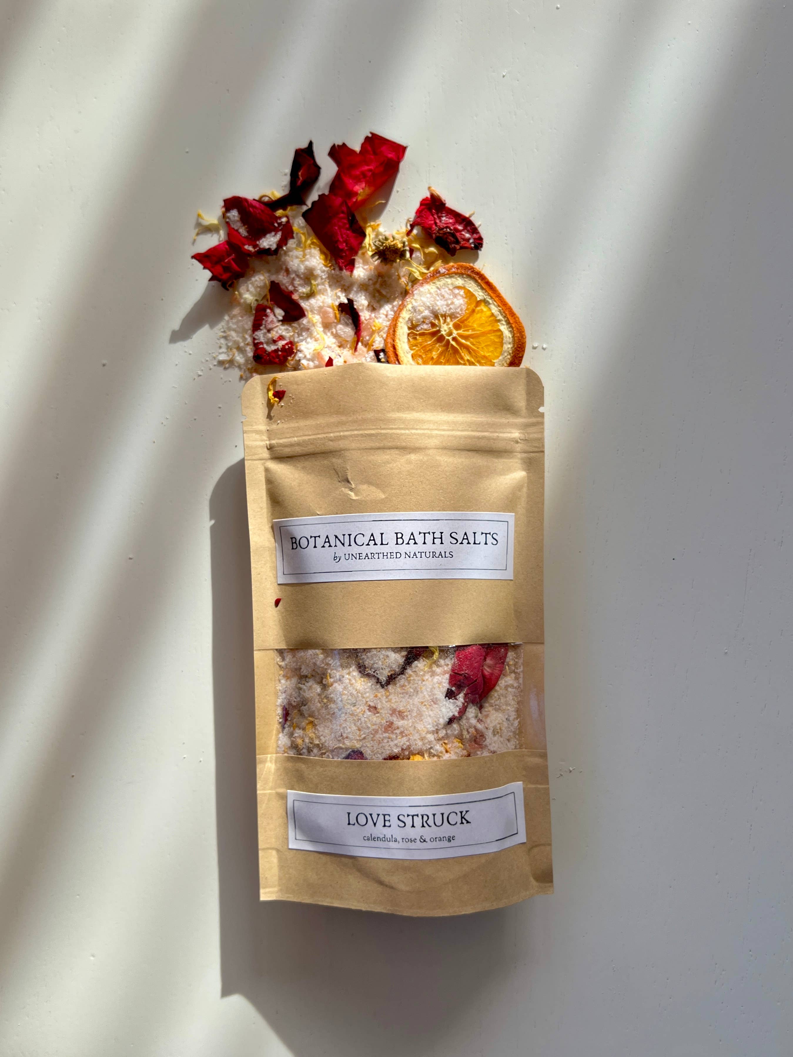 Love Struck - Calendula, Rose, & Orange Bath Salts | 10 oz