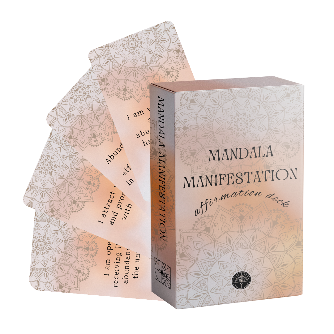 Mandala Manifestation Affirmations Card Deck