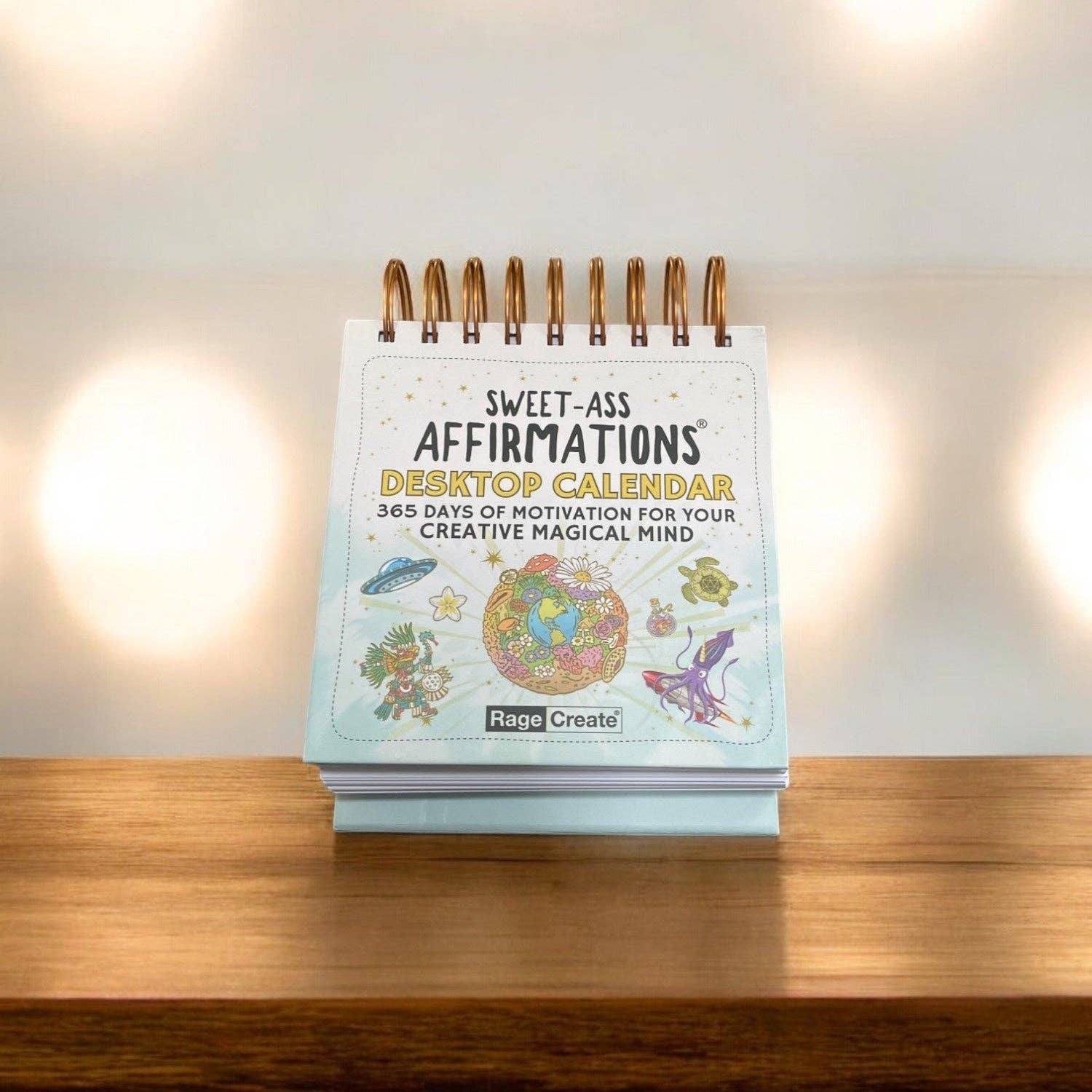 Sweet-Ass Affirmations Desktop Calendar 2025 & Beyond