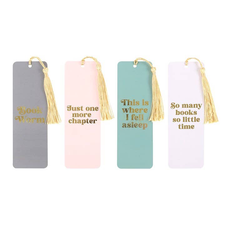 Set of 36 Book Club Bookmarks in Display