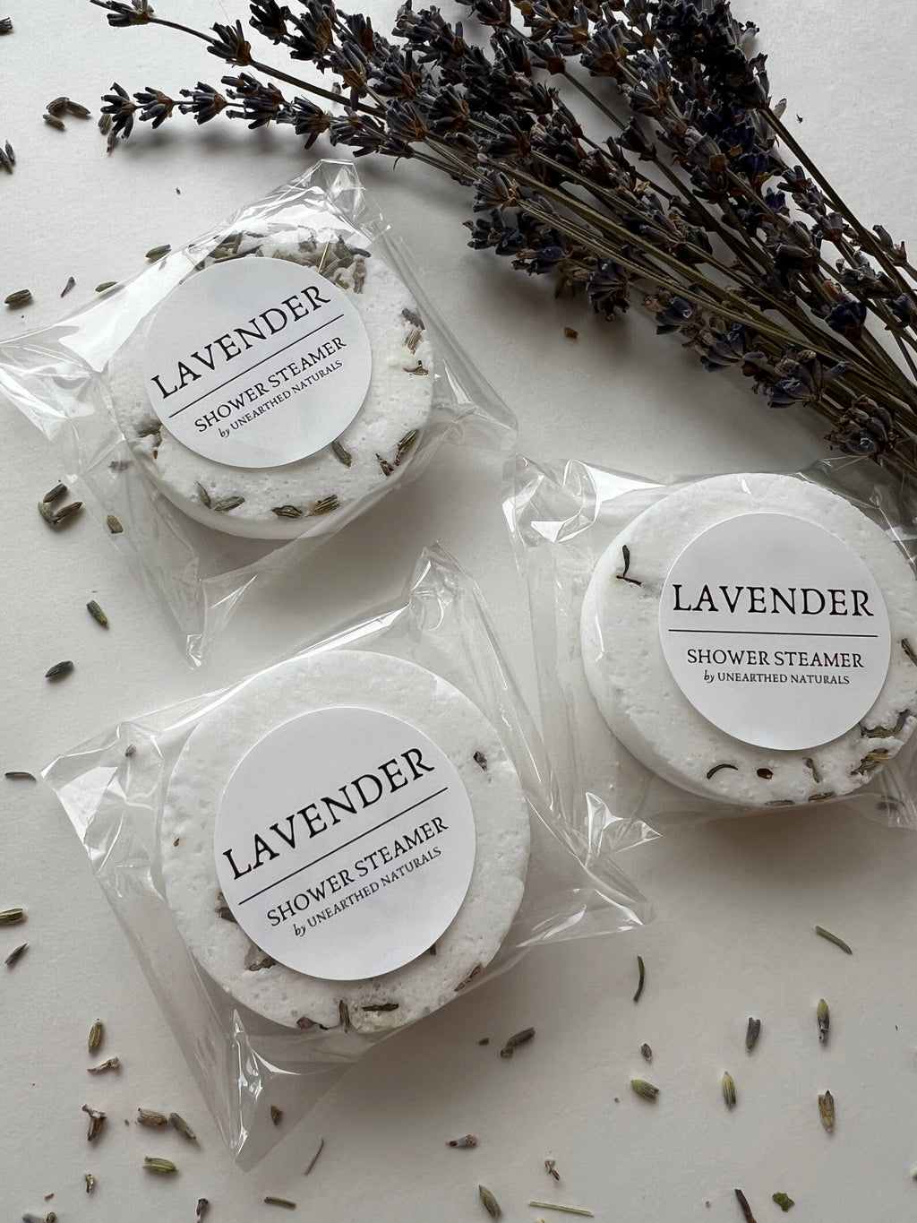 Lavender Shower Steamers | Botanical Aromatherapy