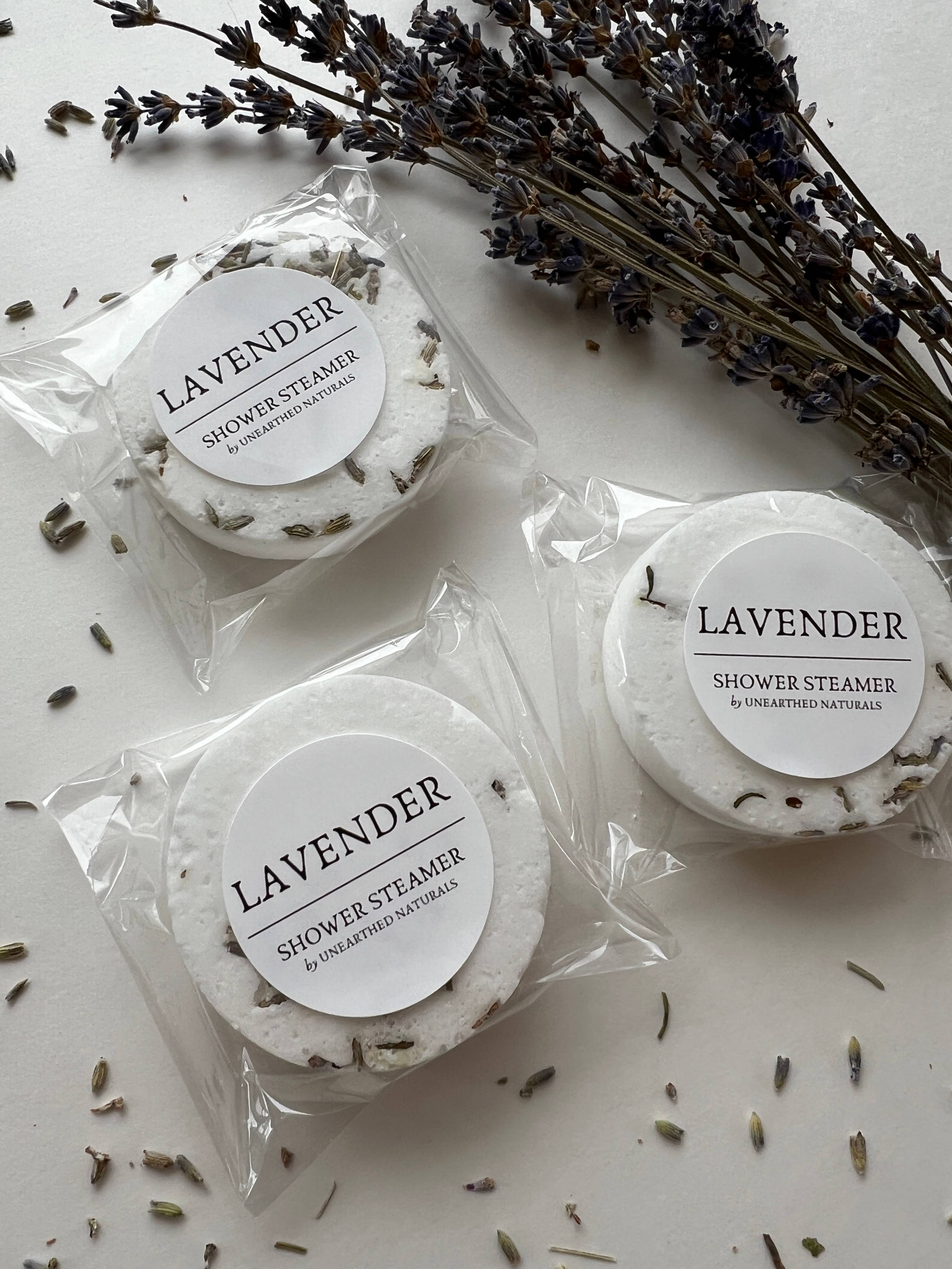 Lavender Shower Steamers | Botanical Aromatherapy