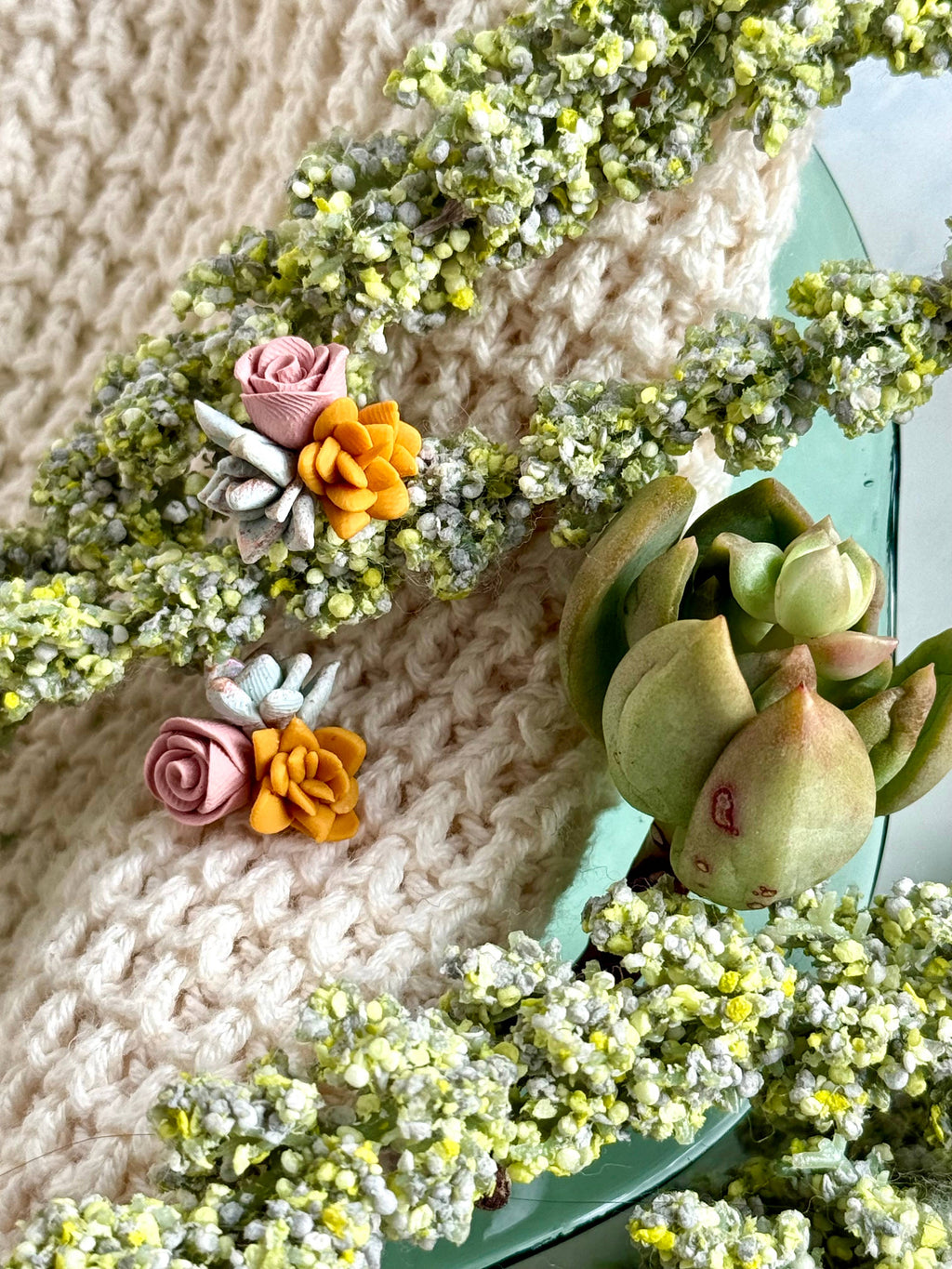 Floral Bunch Stud