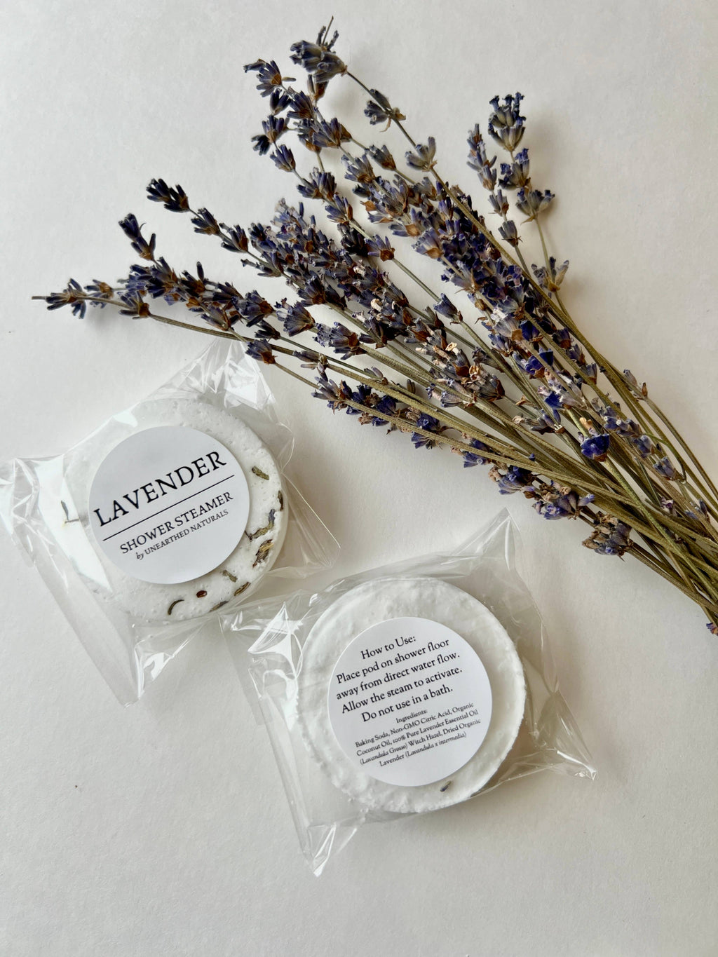 Lavender Shower Steamers | Botanical Aromatherapy