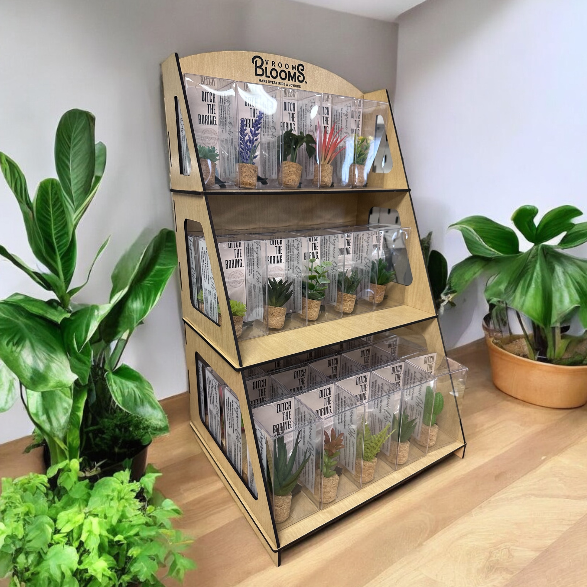 Vroom Bloom Car Plant Diffusers / Air Fresheners 