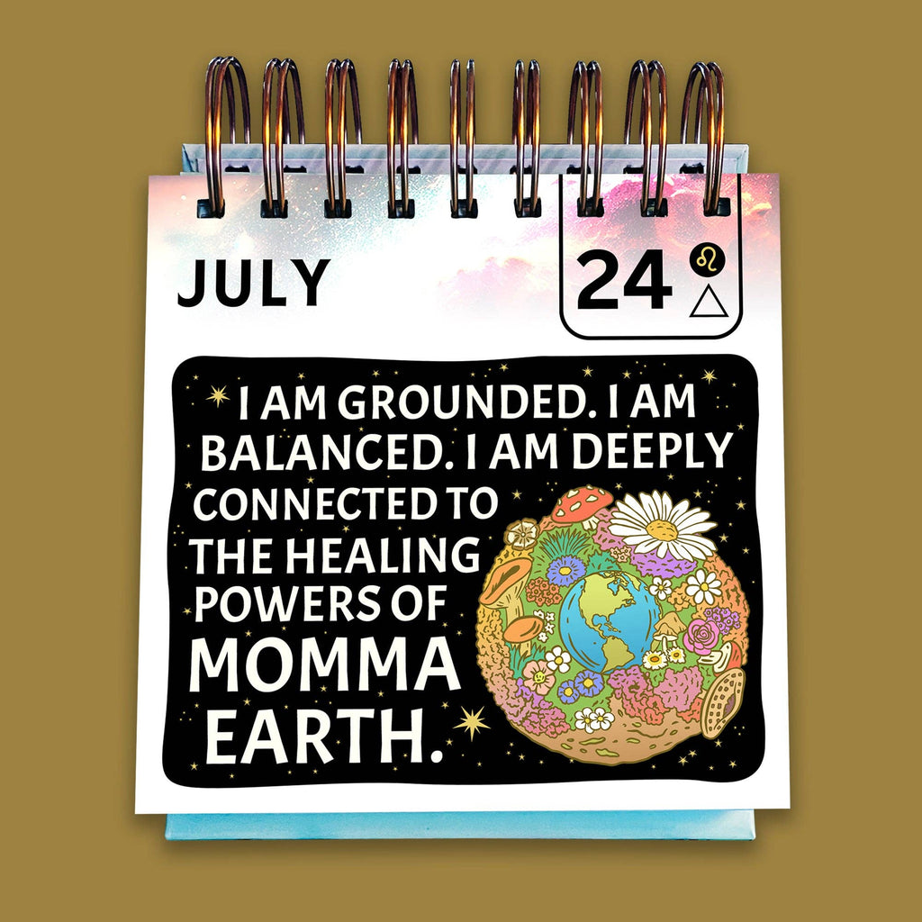 Sweet-Ass Affirmations Desktop Calendar 2025 & Beyond