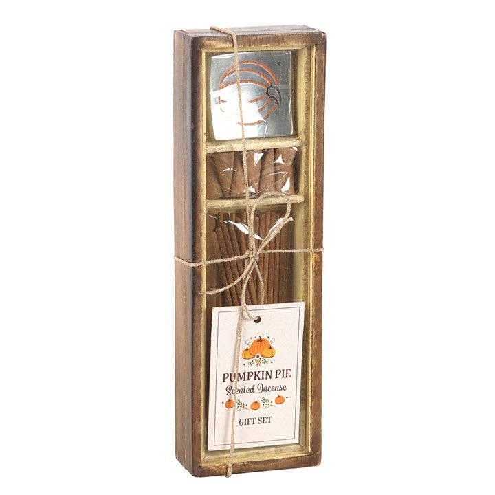 Pumpkin Pie Autumn and Fall Incense Gift Set