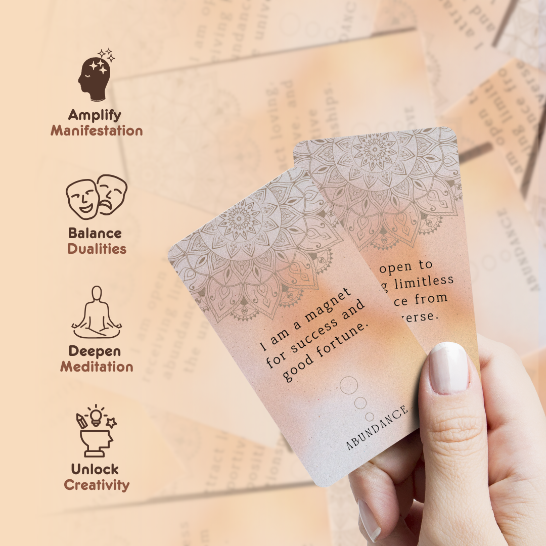 Mandala Manifestation Affirmations Card Deck