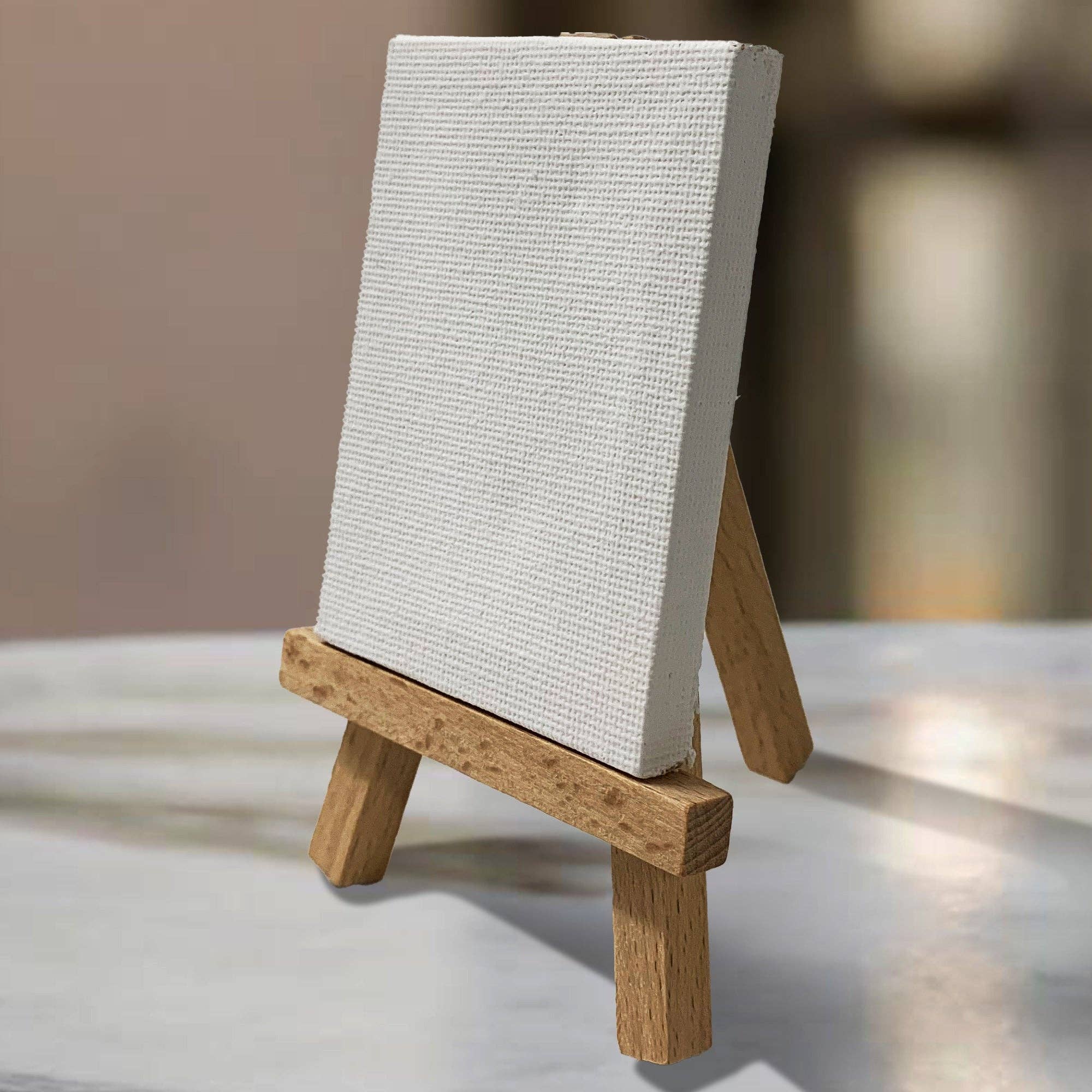 Affirmation & Oracle Easel-Style Card Stand & Mini Canvas