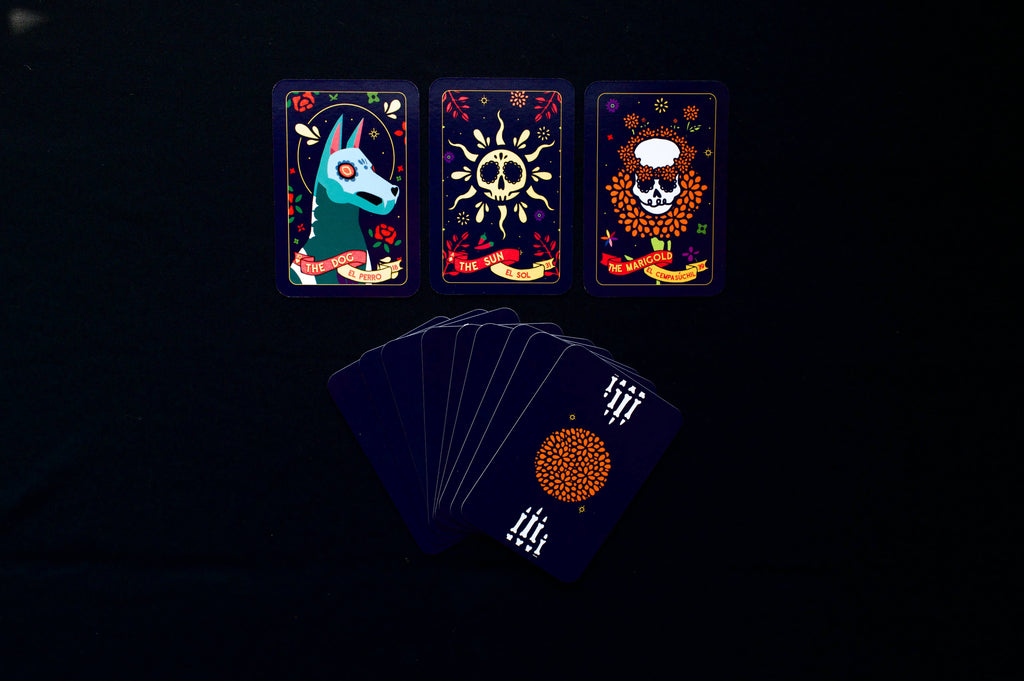 The Ofrenda Oracle: Day of the Dead- 60 Cards & 136-Pg Book