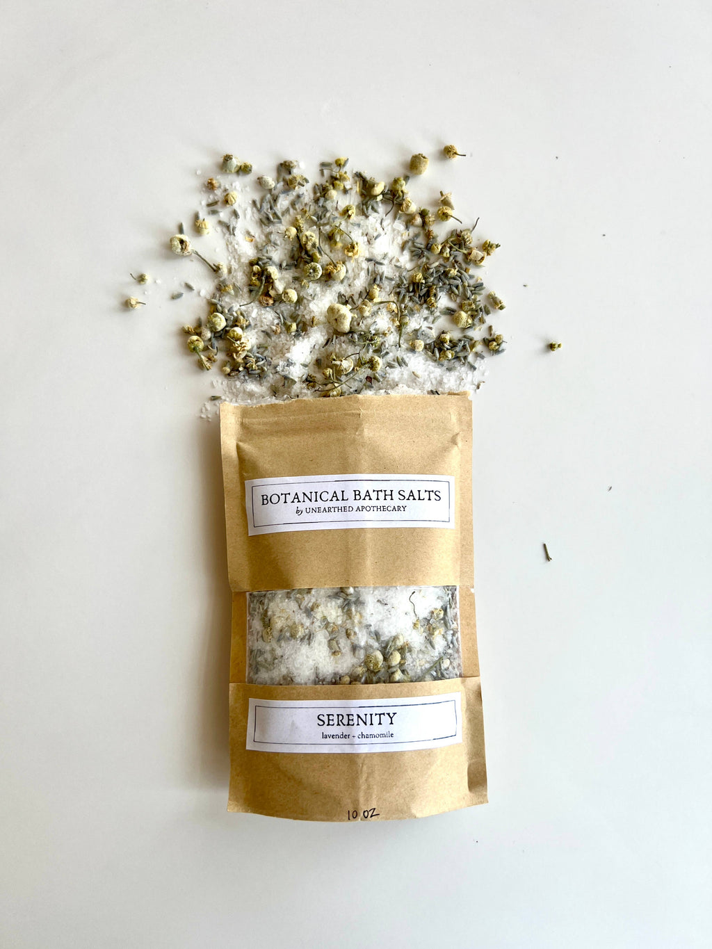 Serenity - Lavender and Chamomile Bath Salts | 10 oz
