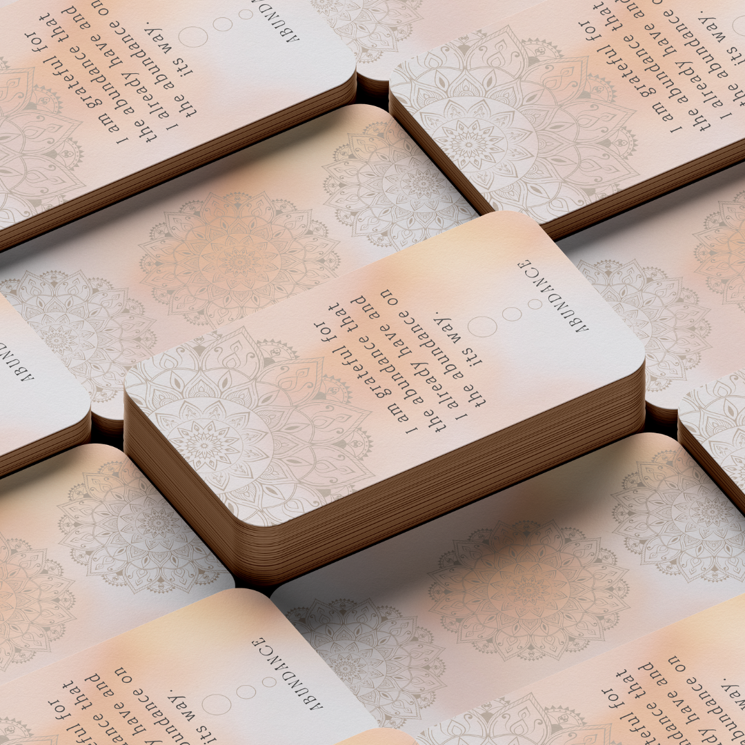 Mandala Manifestation Affirmations Card Deck