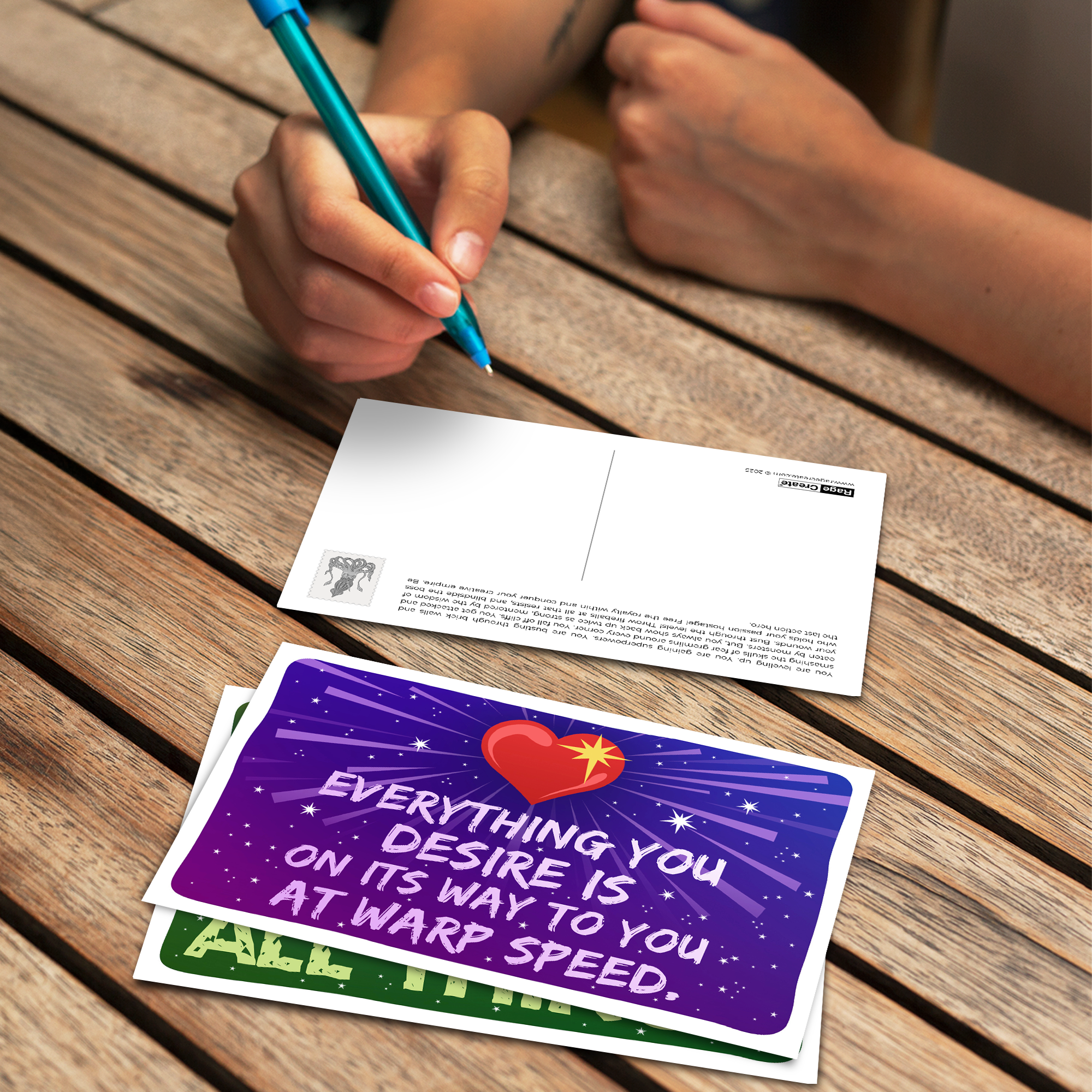 Sweet-Ass Affirmations Postcards Maniac Pack (22 Cards)