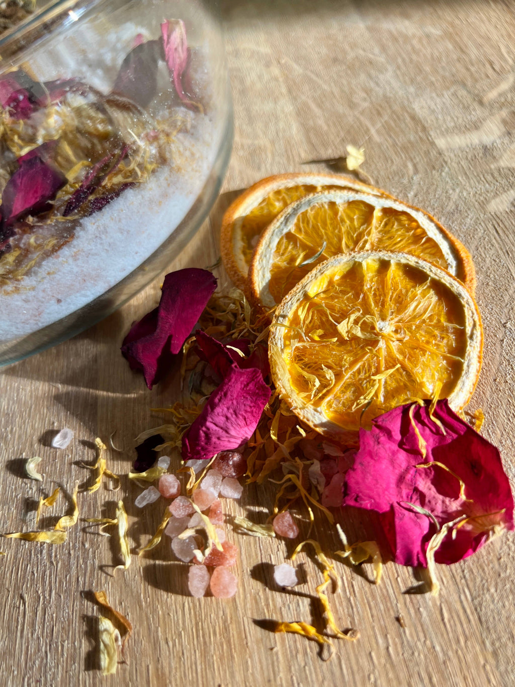 Love Struck - Calendula, Rose, & Orange Bath Salts | 10 oz