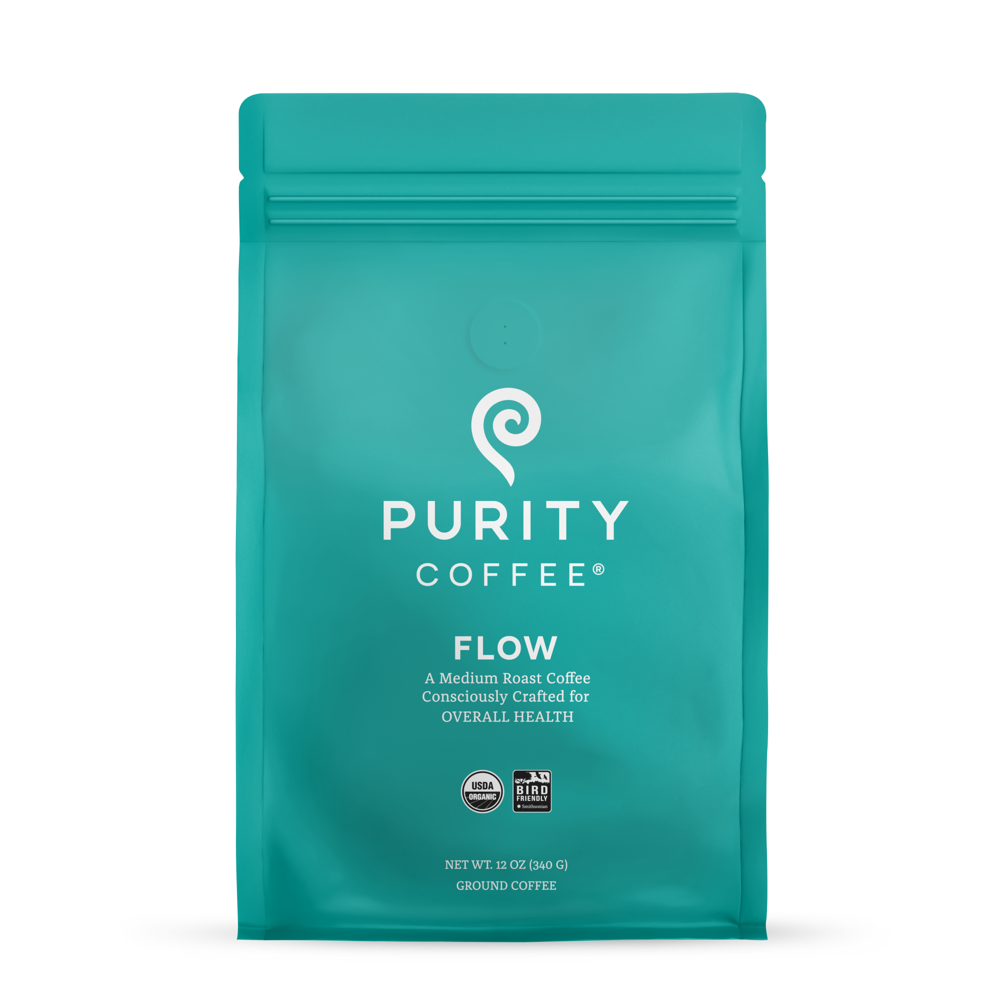 FLOW: Original Medium Roast *Ground* Coffee - 12oz Bag
