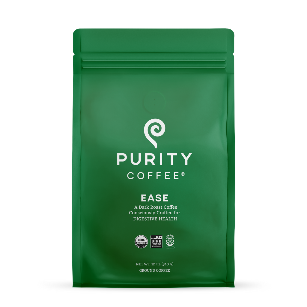 EASE: Dark Roast *Ground* Coffee - 12oz Bag