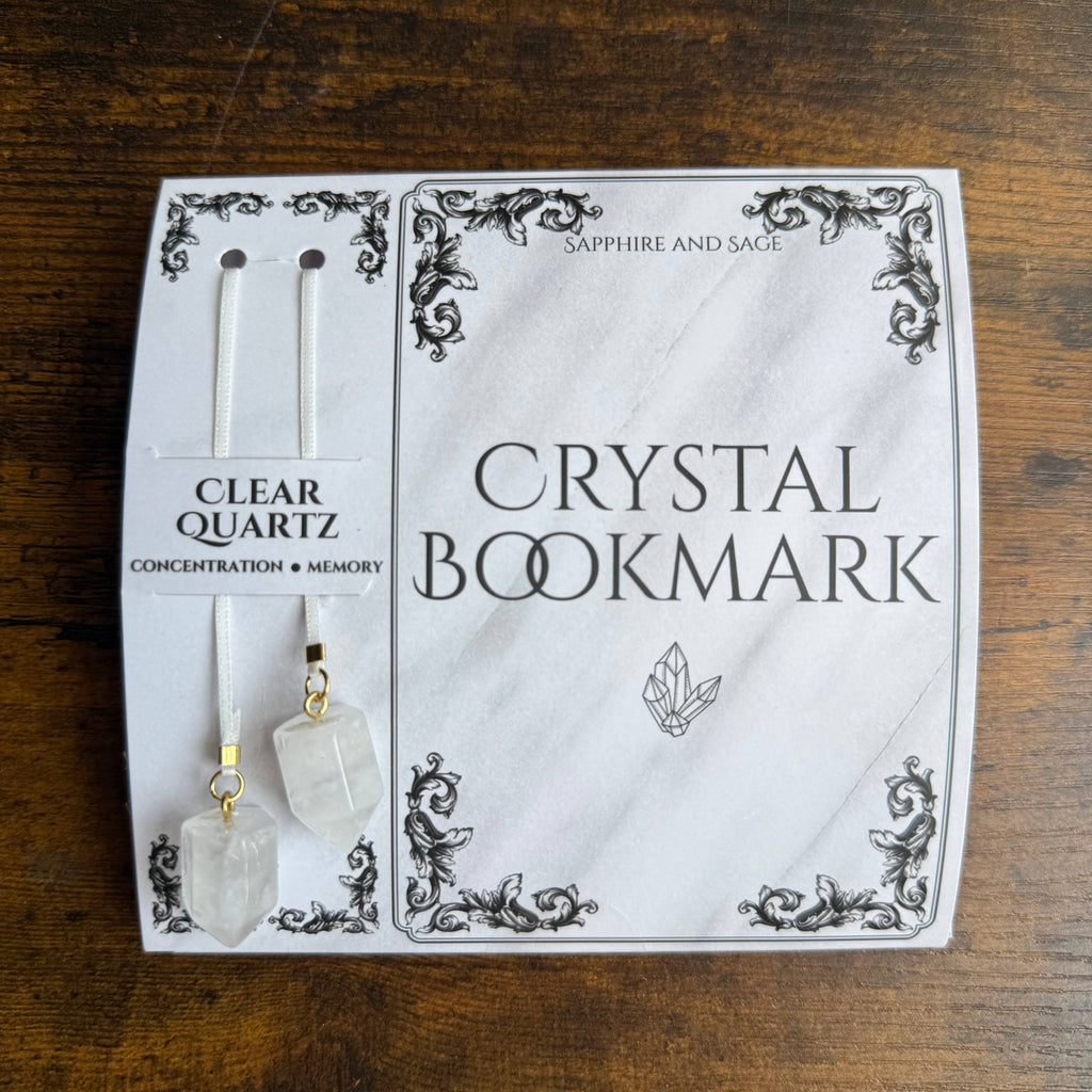 Crystal Bookmark – Clear Quartz