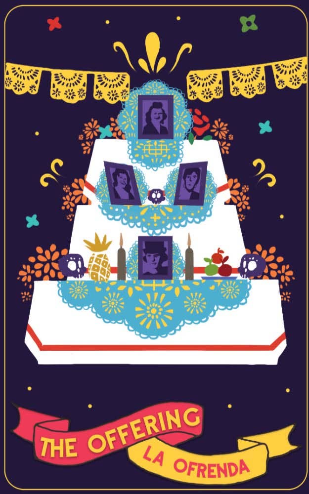 The Ofrenda Oracle: Day of the Dead- 60 Cards & 136-Pg Book