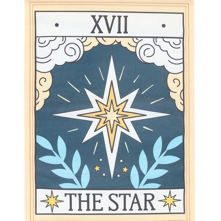 The Star Vintage Tarot Card Wall Hanging