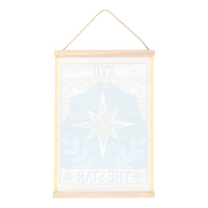 The Star Vintage Tarot Card Wall Hanging