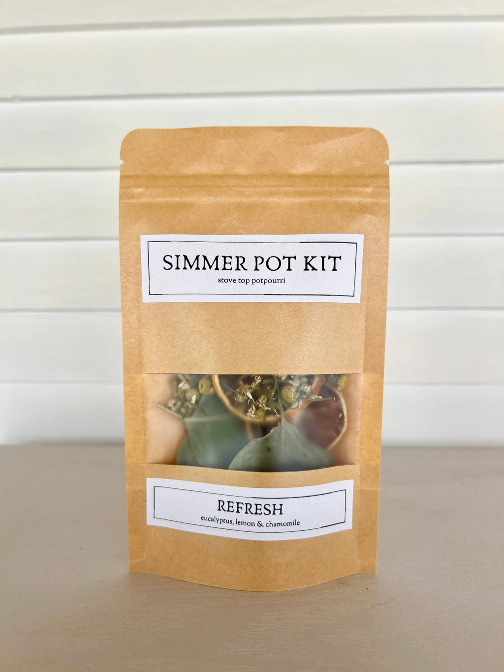Refresh - Simmer Pot Kit - Eucalyptus, Lemon & Chamomile