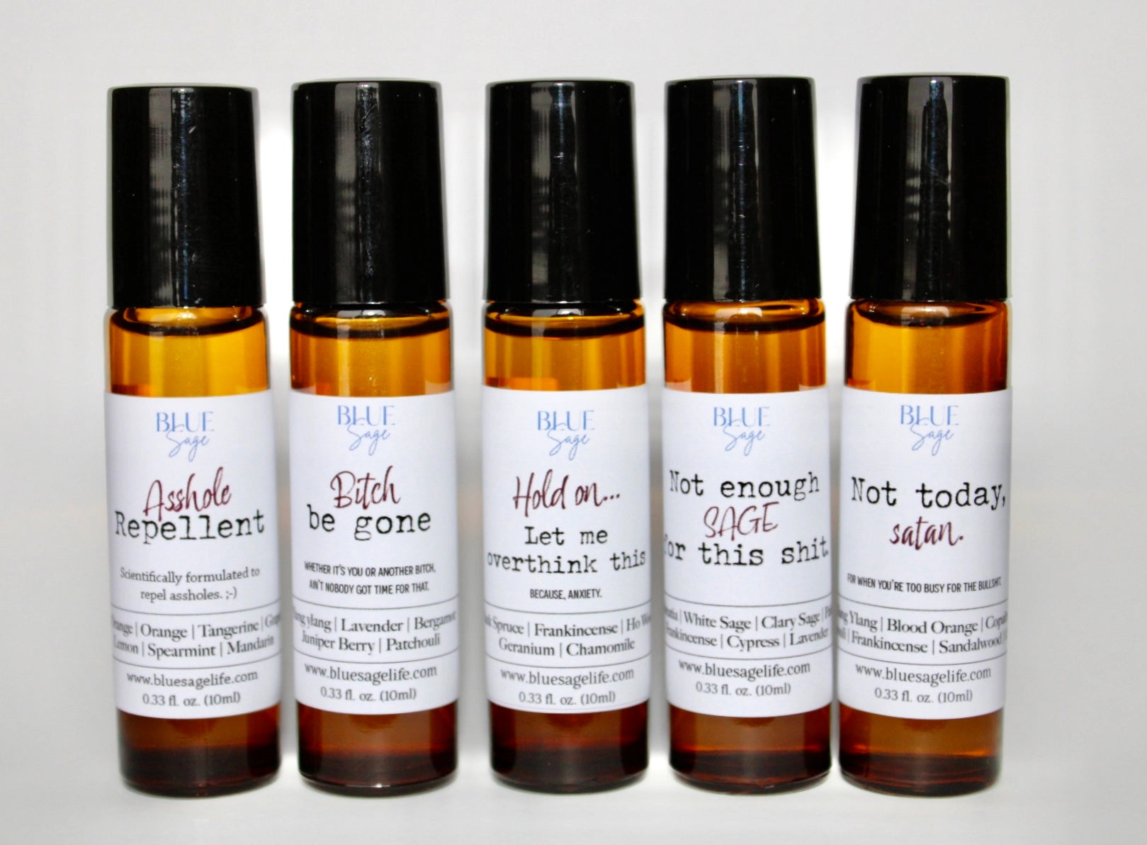 Blue Sage Essential Oil Roller