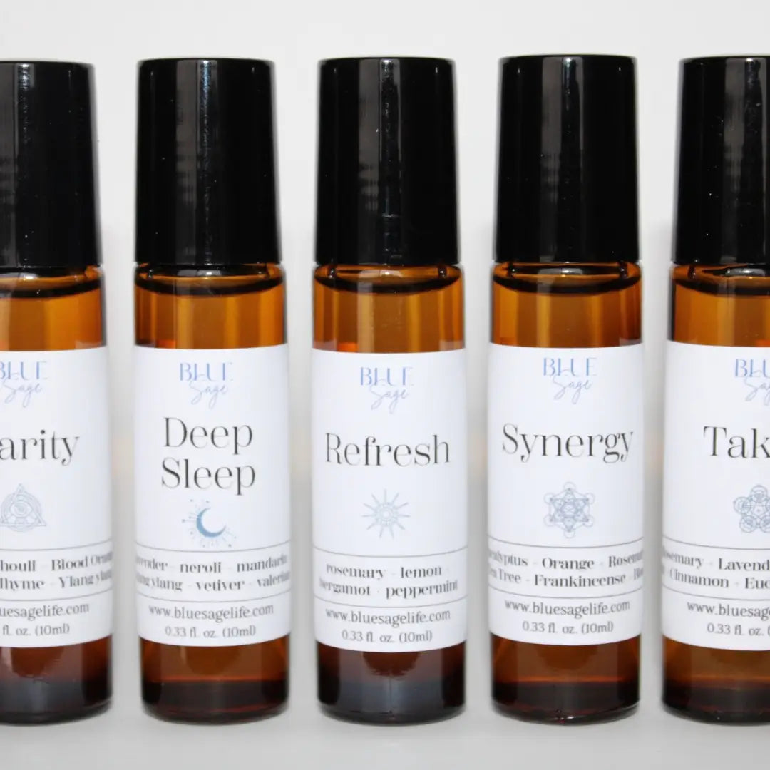 Blue Sage Essential Oil Roller